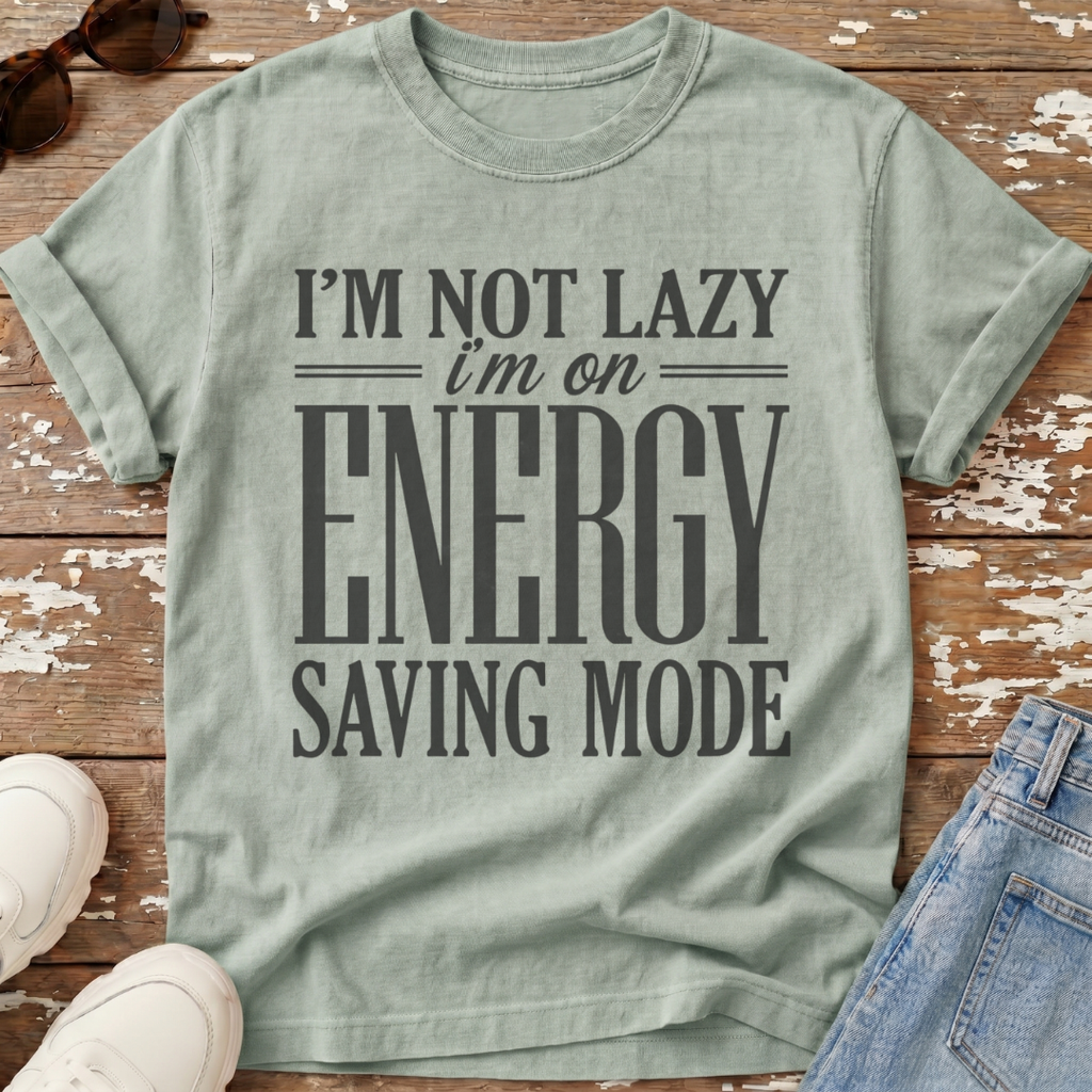 Energy Saving Mode T-Shirt