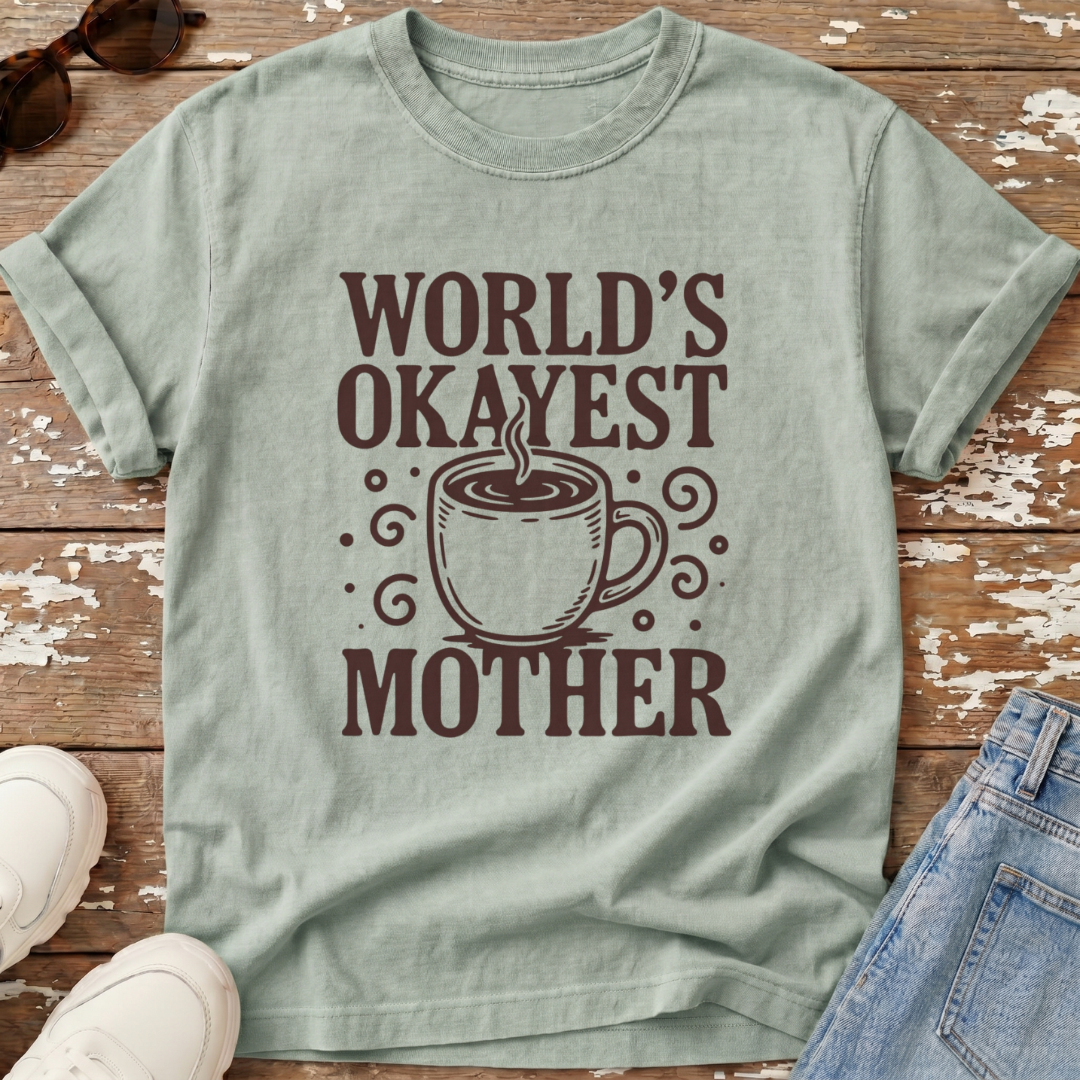 World's Okayest Mother T-Shirt