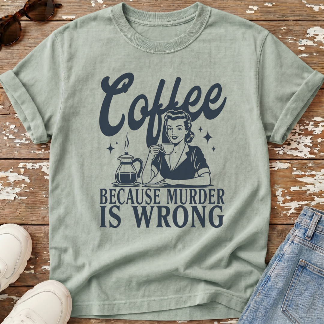 Coffee Murder T-Shirt