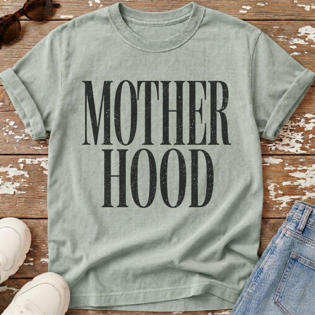 Mother Hood Distressed T-Shirt