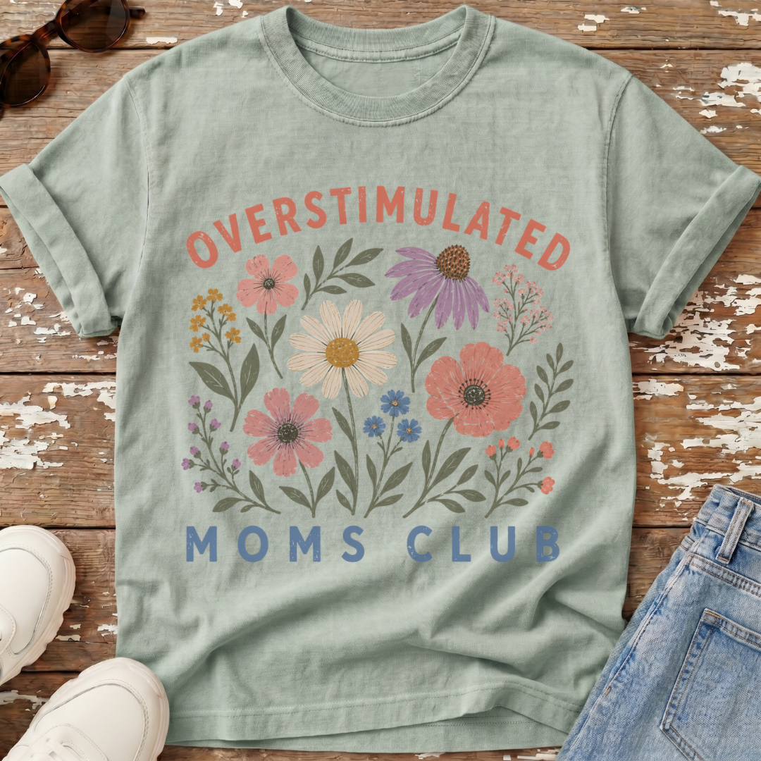 Overstimulated Flowers T-Shirt