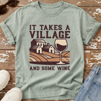 Takes A Village Distressed T-Shirt