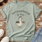 Outnumbered By Boys T-Shirt