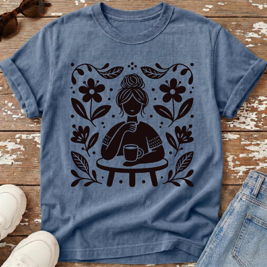 Folk Art Mom T-Shirt
