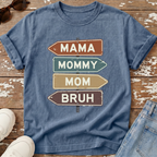 Mom Bruh Distressed T-Shirt