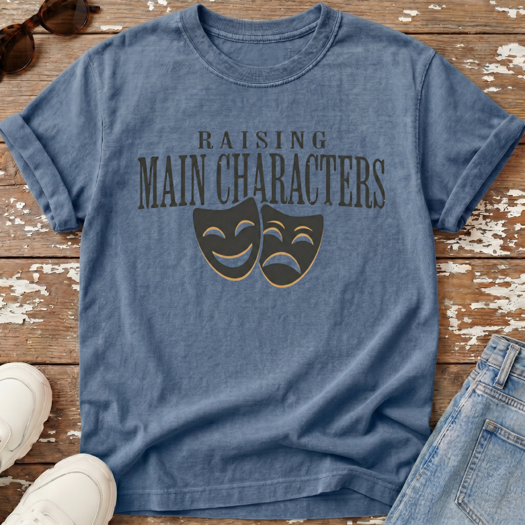 Main Characters Distressed T-Shirt
