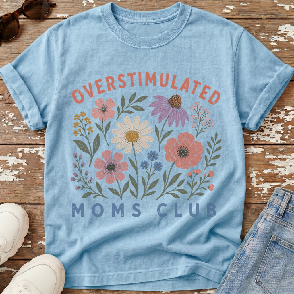 Overstimulated Flowers T-Shirt