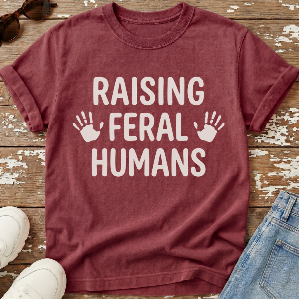Raising Feral Humans T-Shirt
