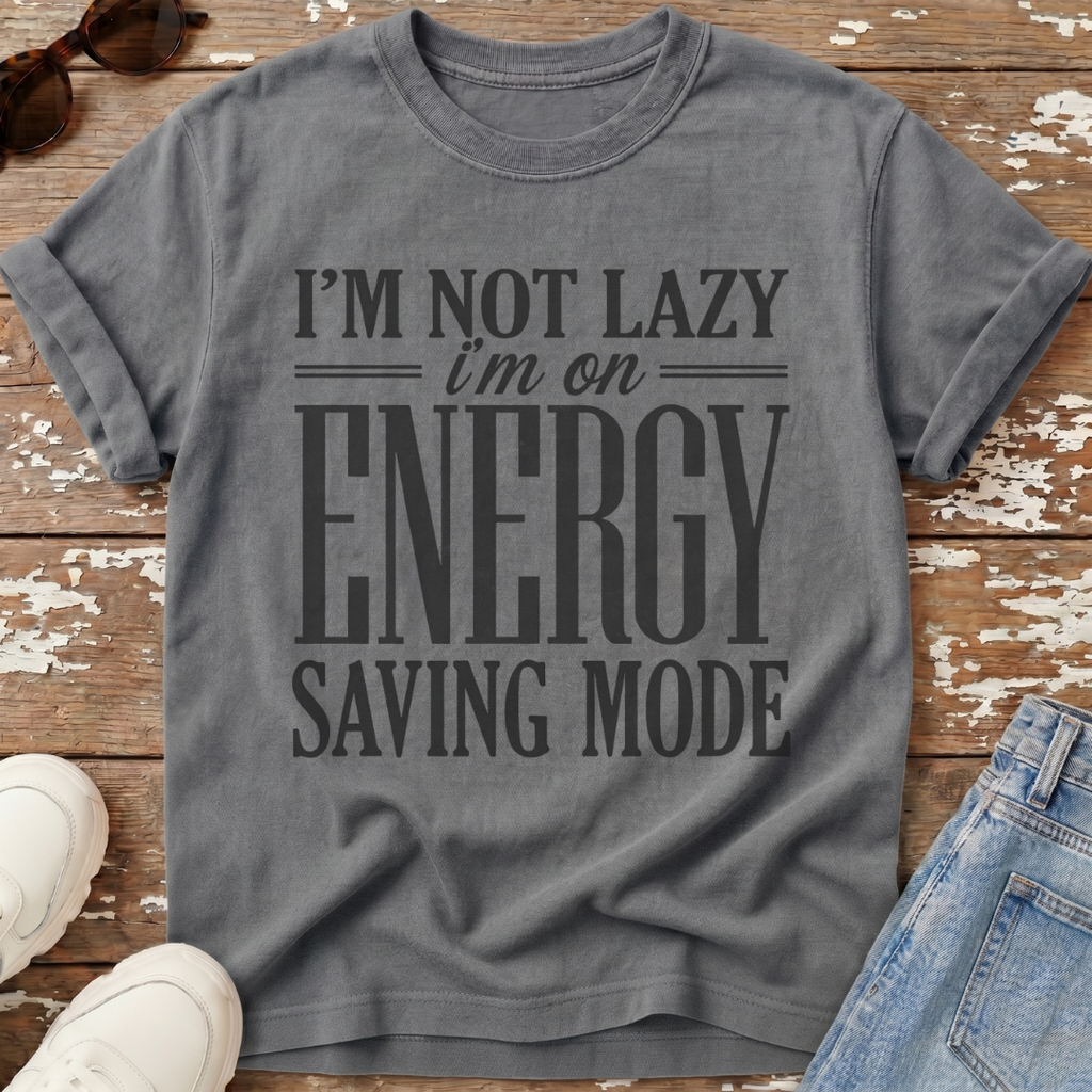 Energy Saving Mode T-Shirt