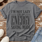 Energy Saving Mode T-Shirt