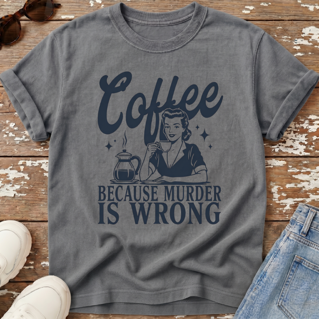 Coffee Murder T-Shirt