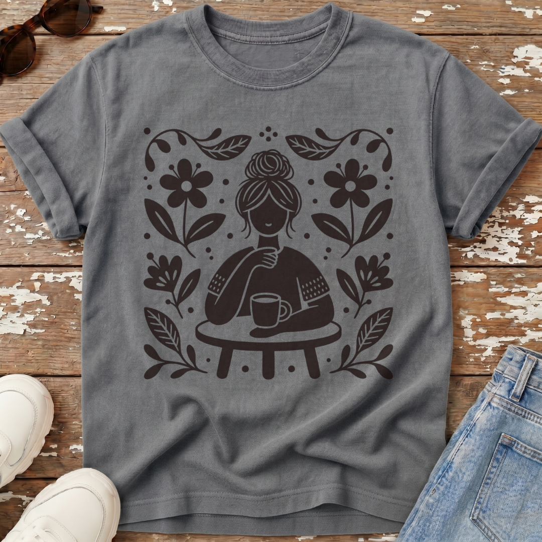 Folk Art Mom T-Shirt