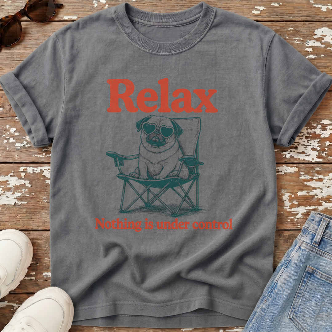 Relax Pug T-Shirt