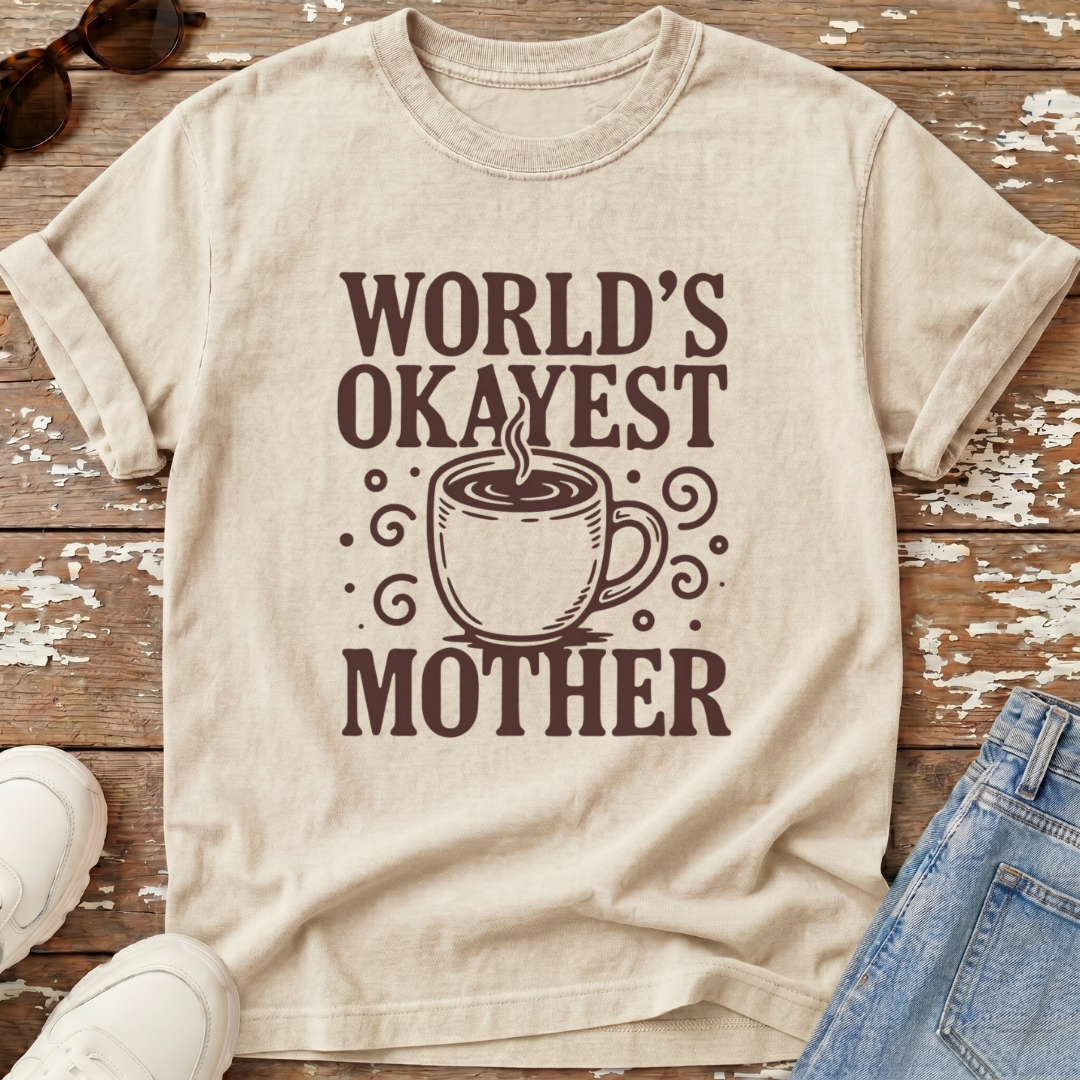 World's Okayest Mother T-Shirt