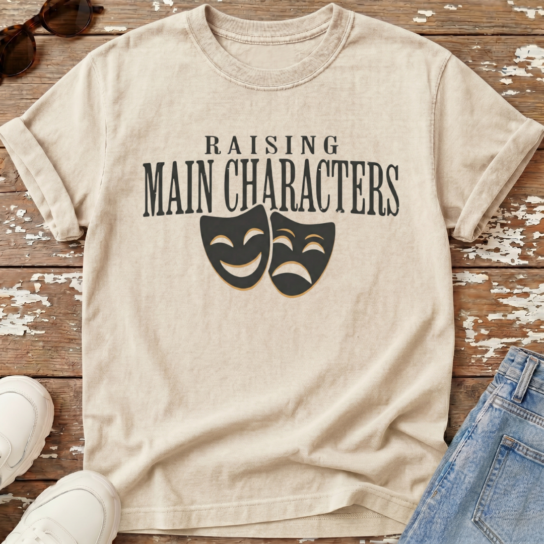 Main Characters Distressed T-Shirt
