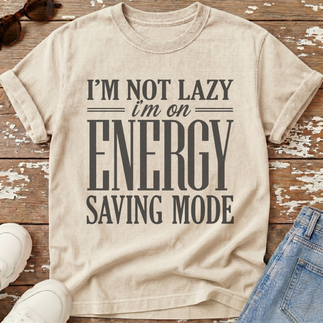 Energy Saving Mode T-Shirt