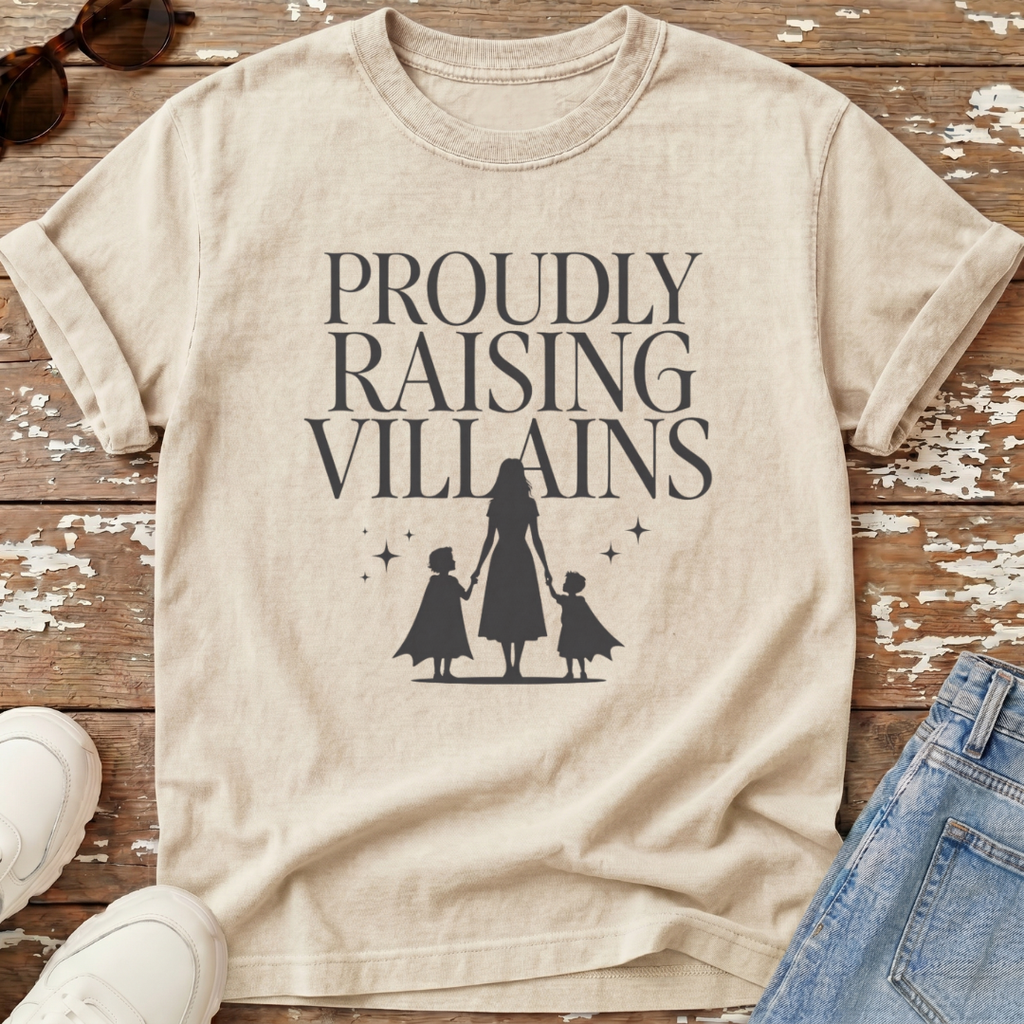 Proudly Raising Villains T-Shirt