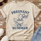 Pregnant Girl Summer T-Shirt