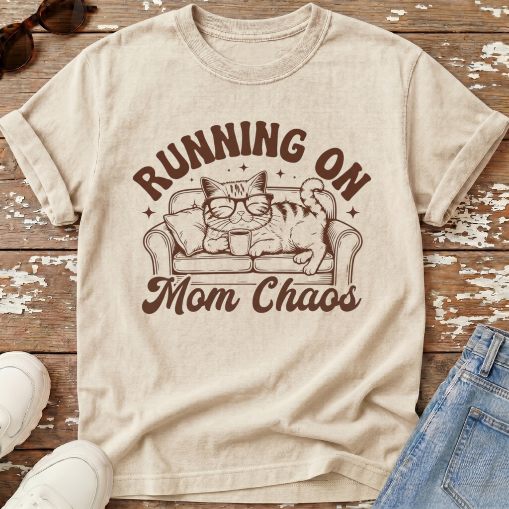 Mom Chaos Cat T-Shirt