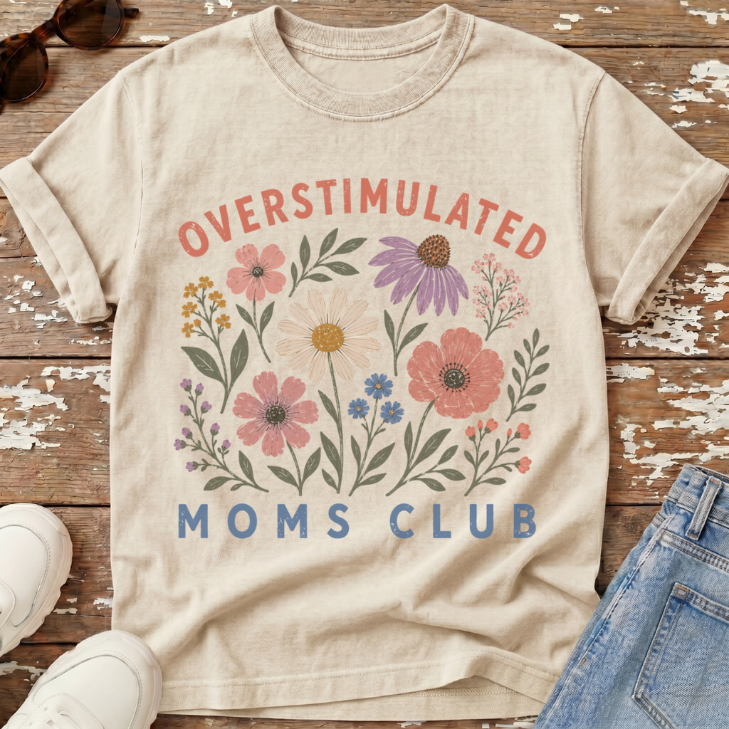 Overstimulated Flowers T-Shirt