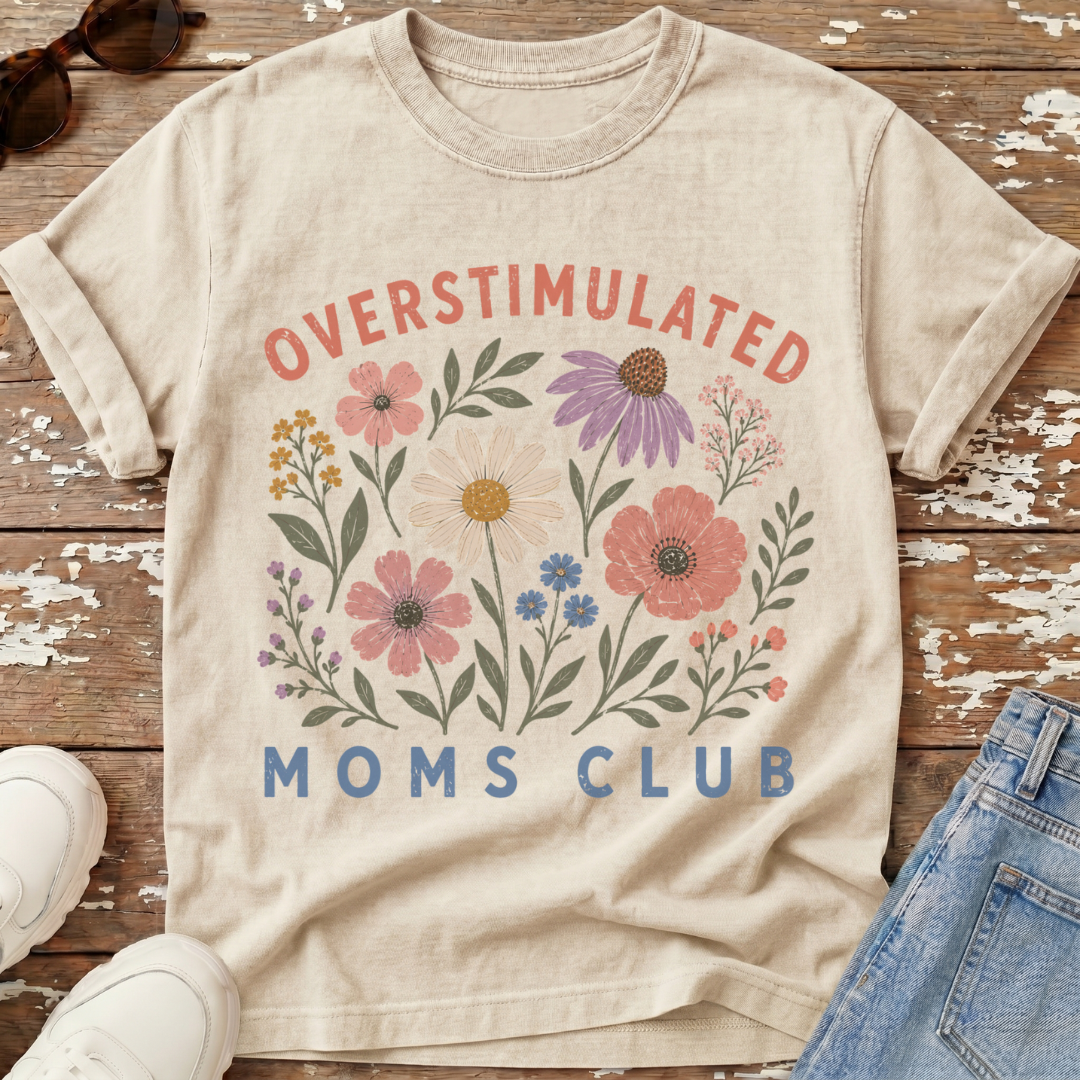 Overstimulated Flowers T-Shirt