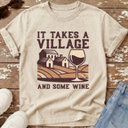 Takes A Village Distressed T-Shirt