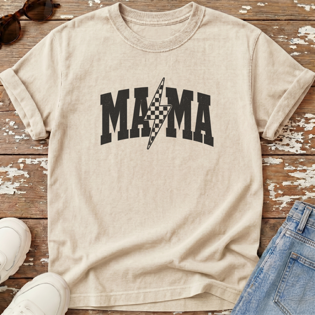 Checkered Lightening T-Shirt