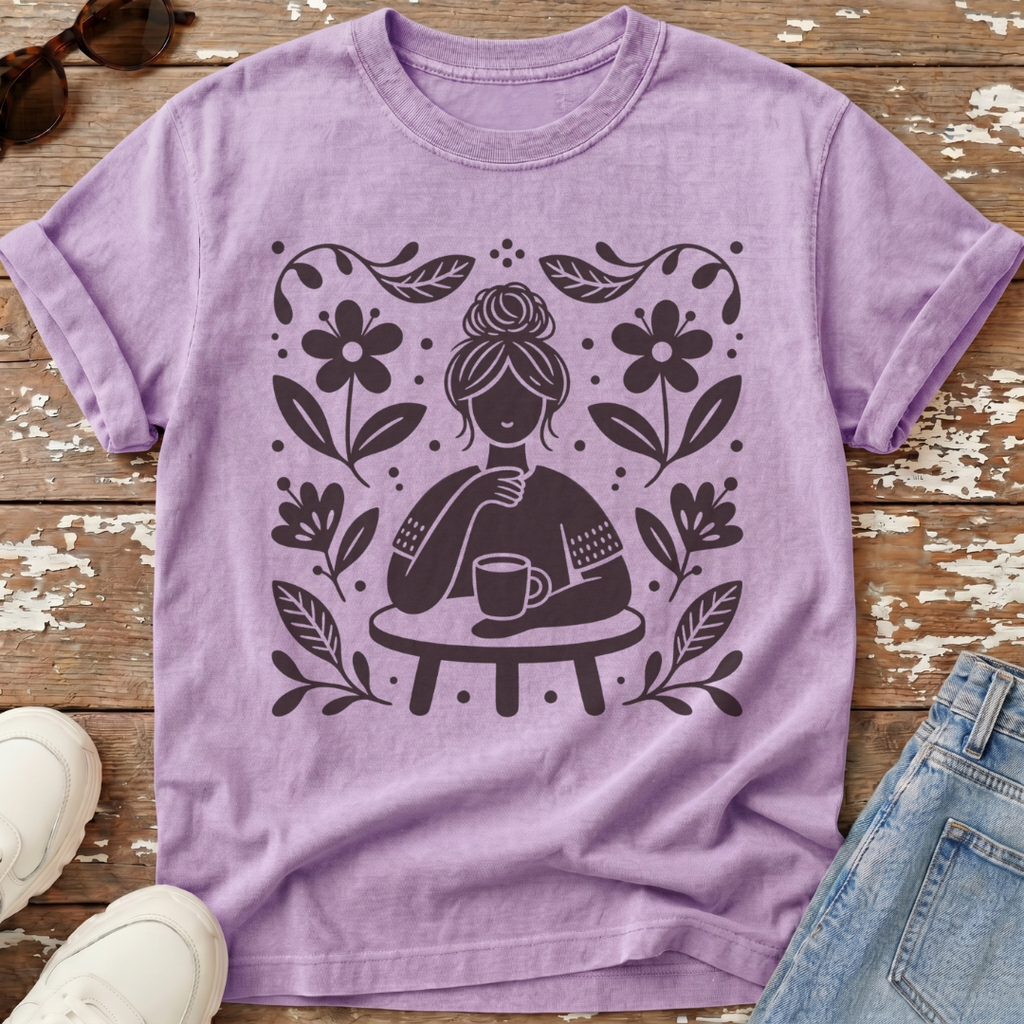 Folk Art Mom T-Shirt