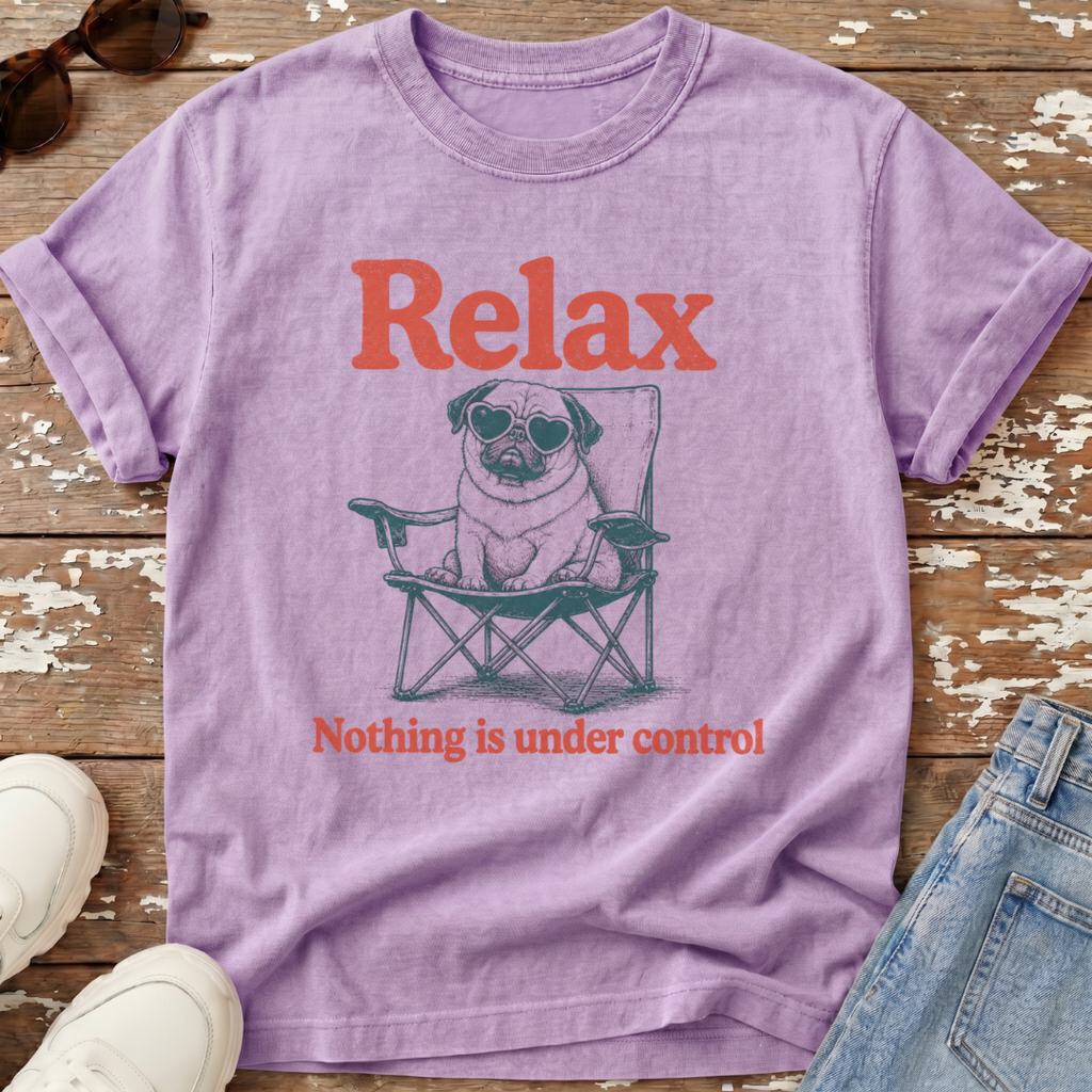 Relax Pug T-Shirt