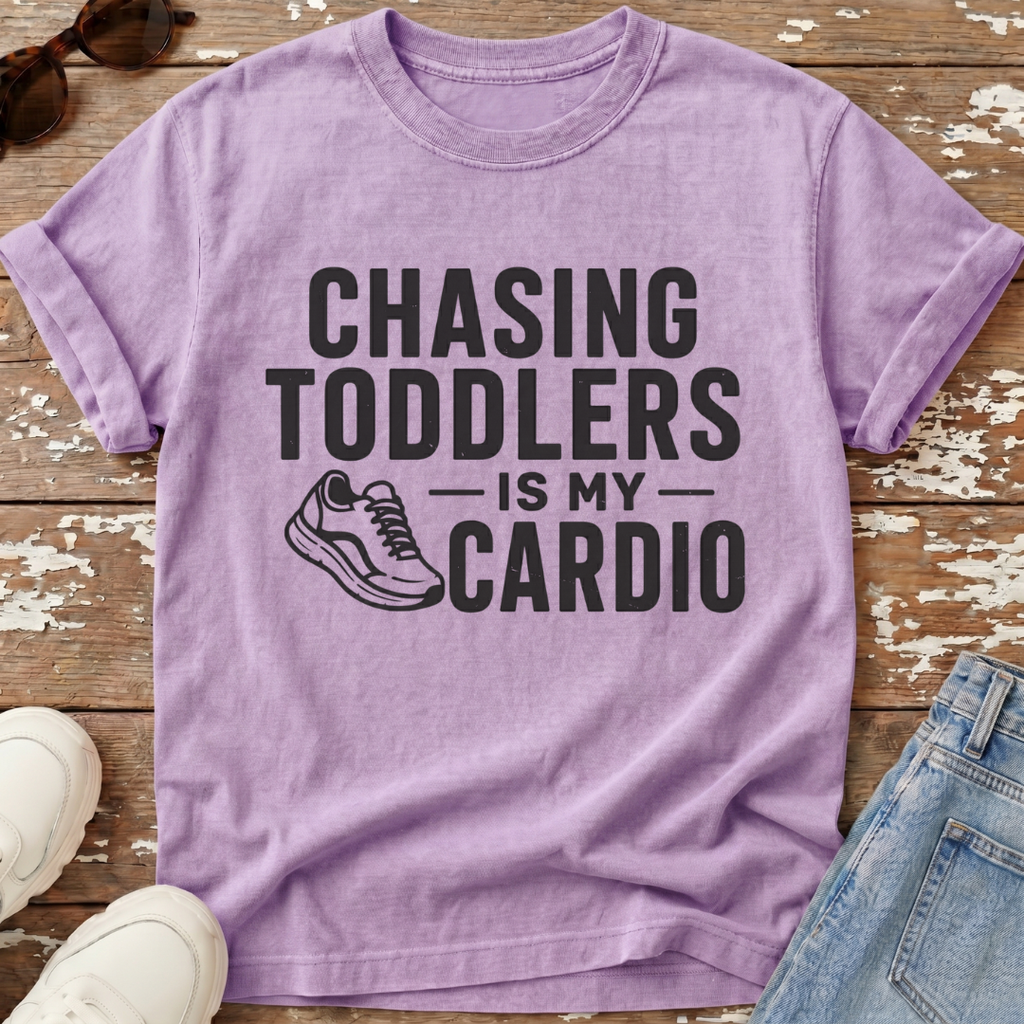 Chasing Toddlers Cardio T-Shirt