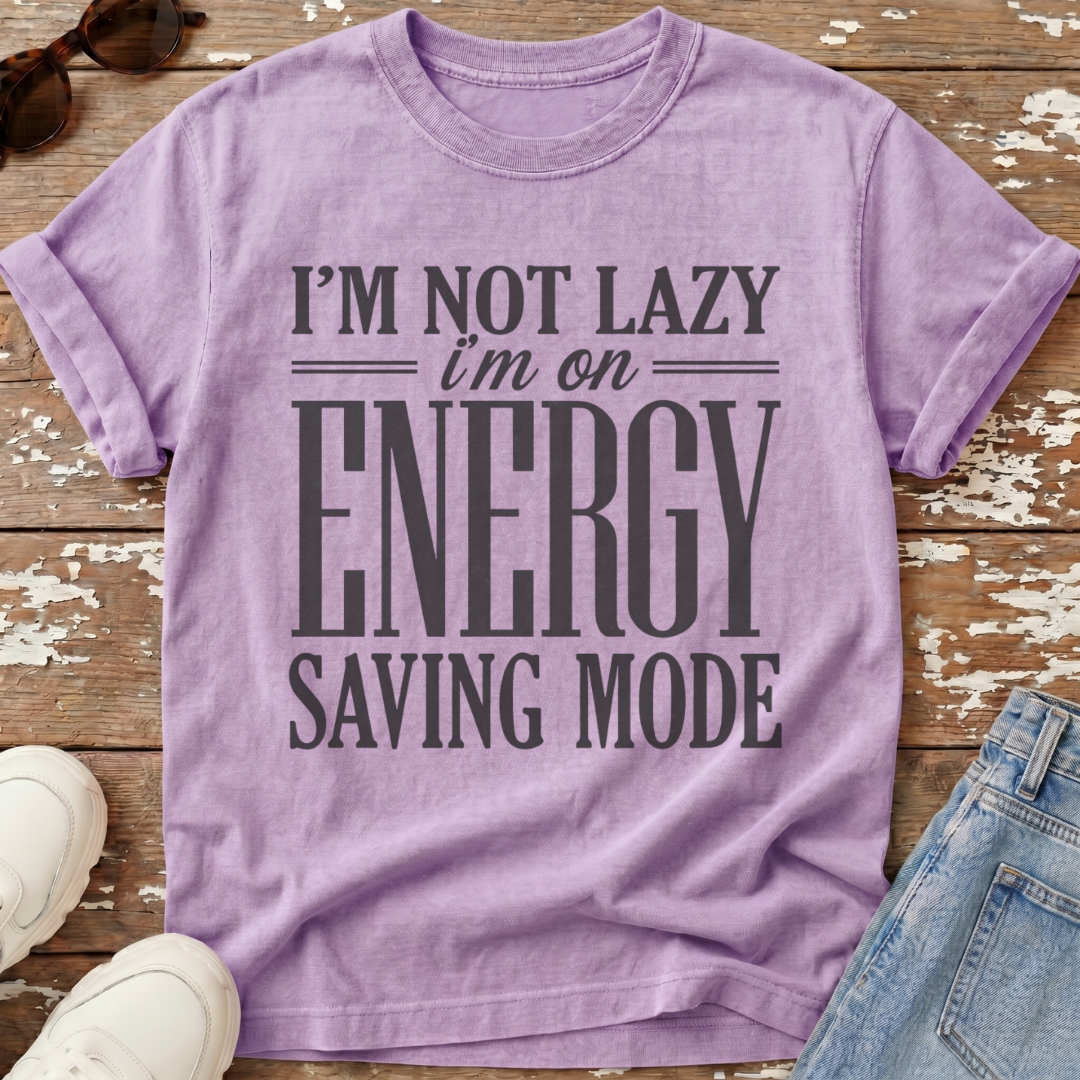 Energy Saving Mode T-Shirt