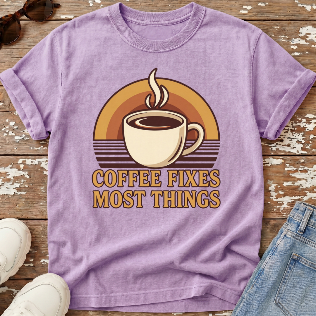 Coffee Fixes Things T-Shirt