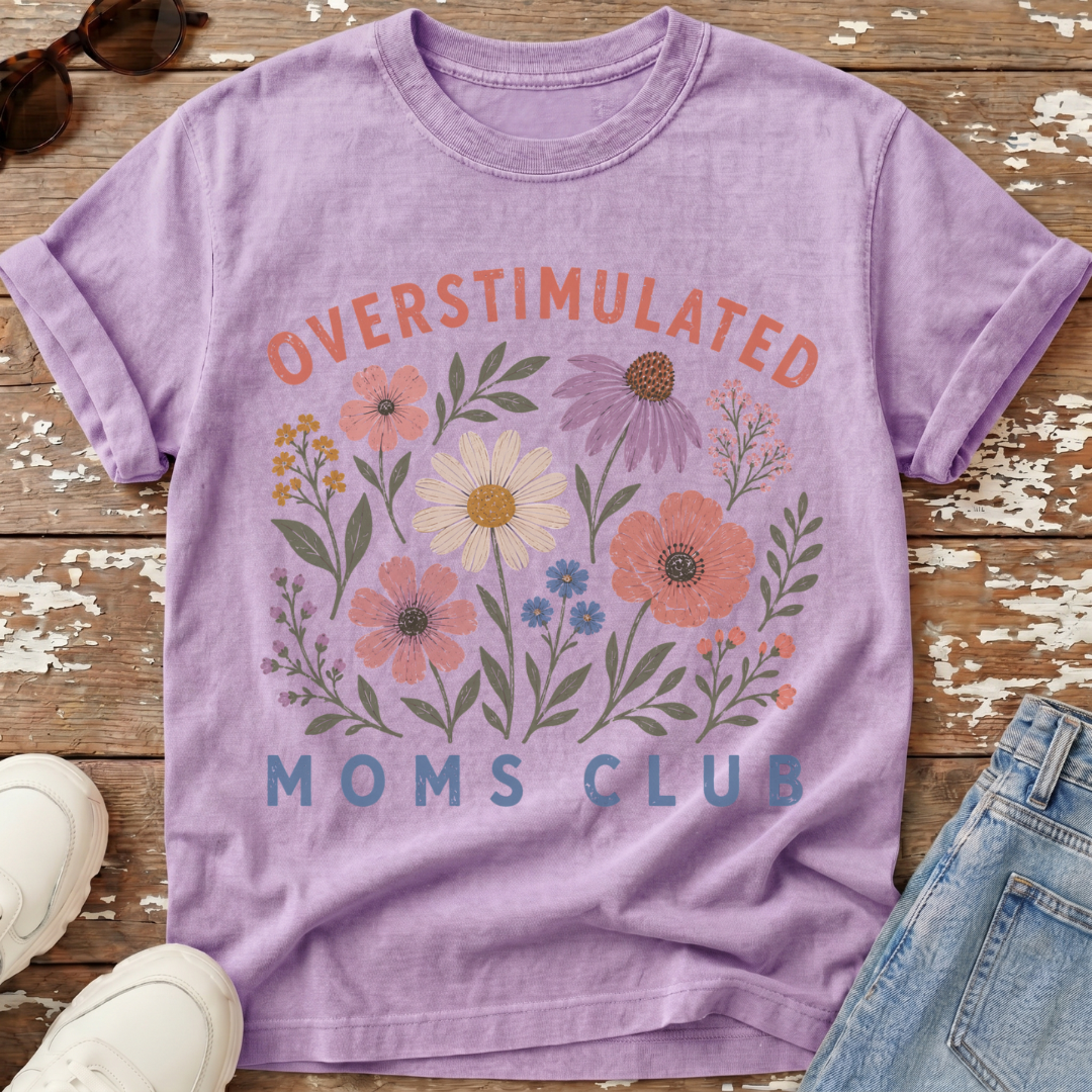 Overstimulated Flowers T-Shirt