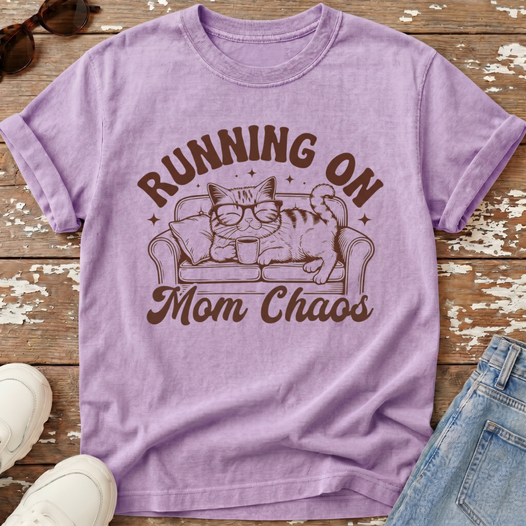 Mom Chaos Cat T-Shirt