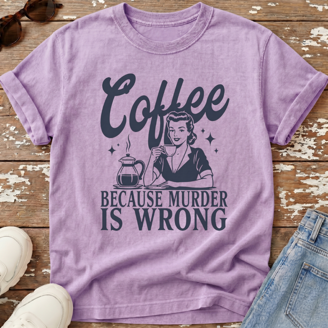 Coffee Murder T-Shirt