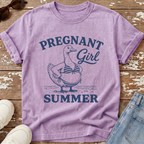 Pregnant Girl Summer T-Shirt
