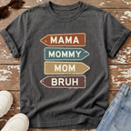 Mom Bruh Distressed T-Shirt