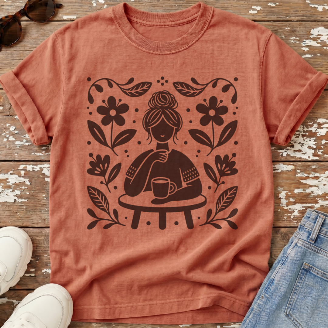 Folk Art Mom T-Shirt