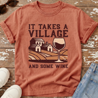 Takes A Village Distressed T-Shirt