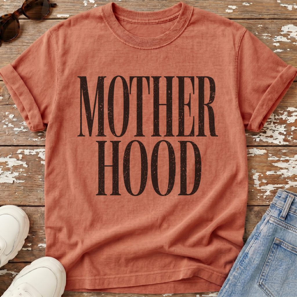Mother Hood Distressed T-Shirt