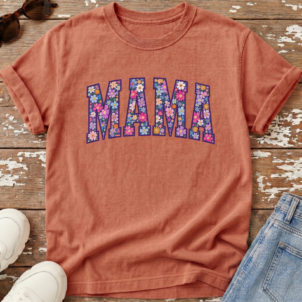 Mama Floral T-Shirt
