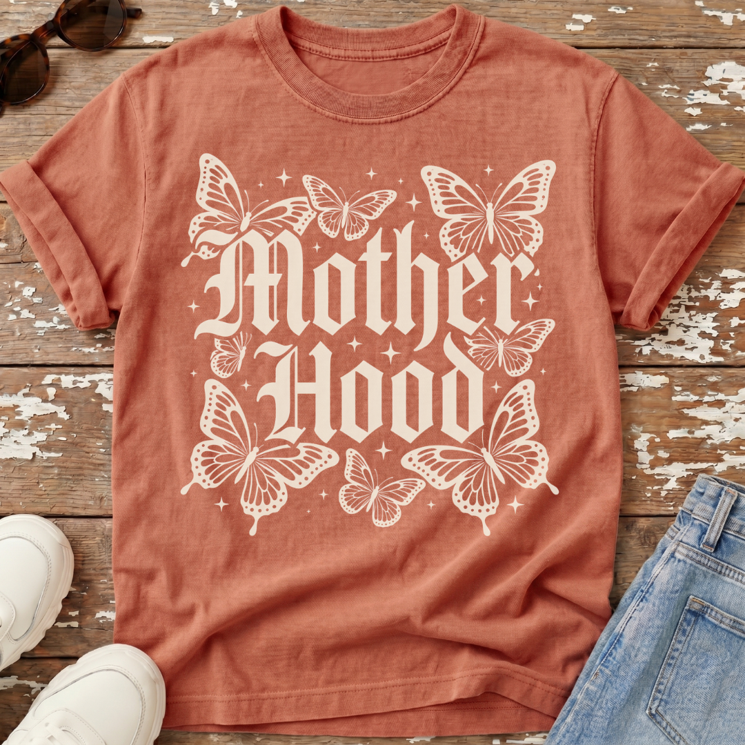 Motherhood Butterflies T-Shirt
