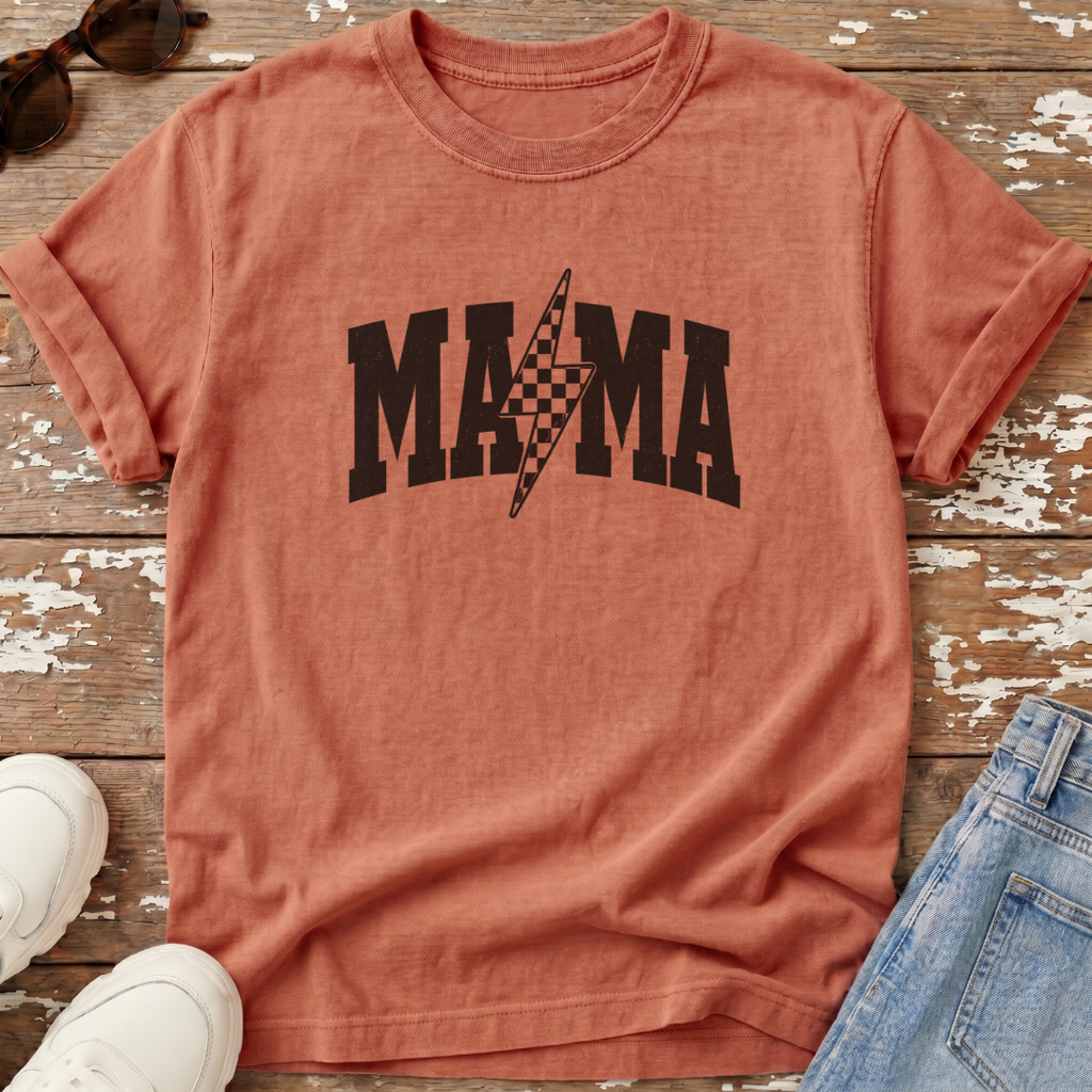 Checkered Lightening T-Shirt