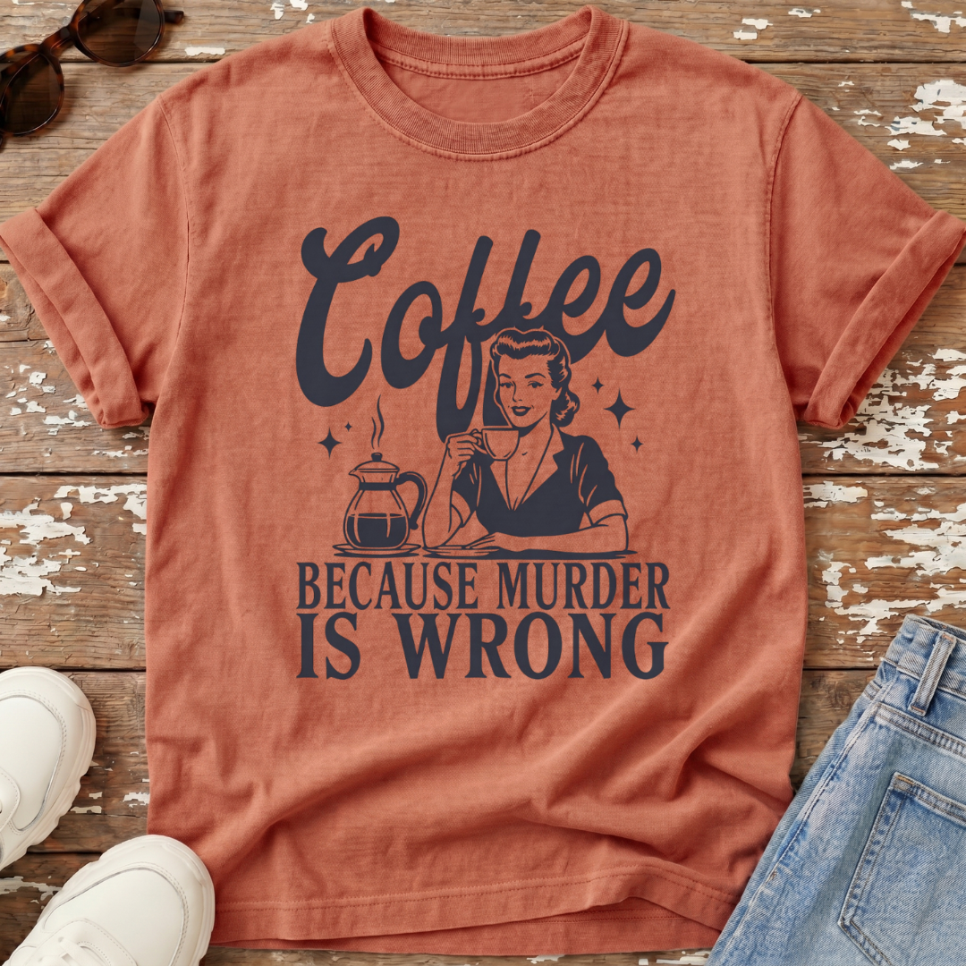 Coffee Murder T-Shirt
