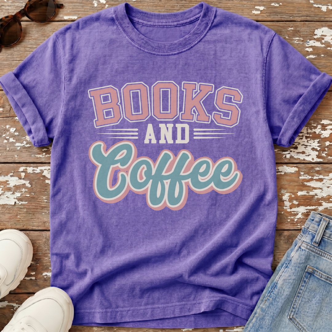 Books & Coffee T-Shirt