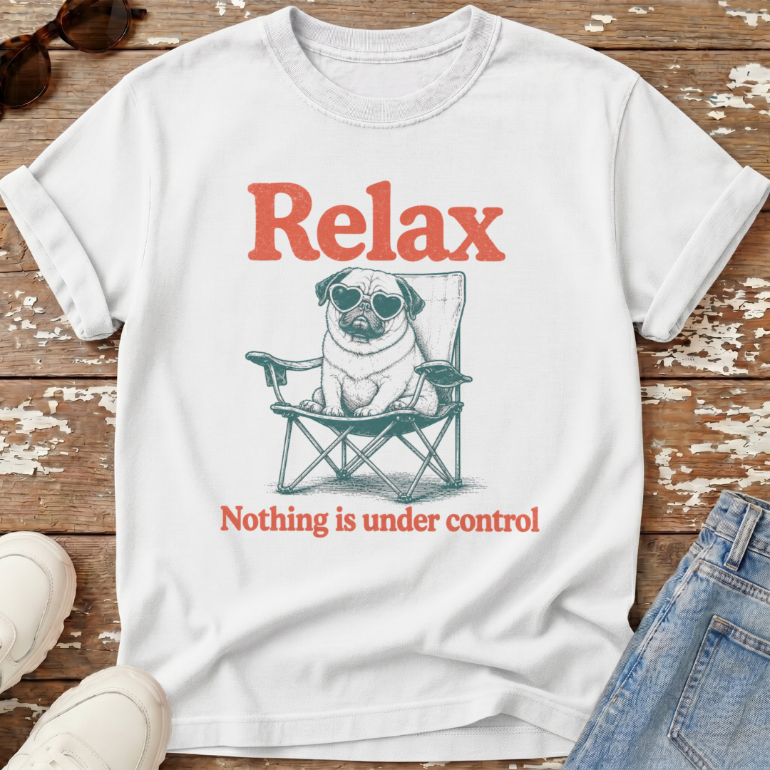 Relax Pug T-Shirt