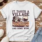 Takes A Village Distressed T-Shirt