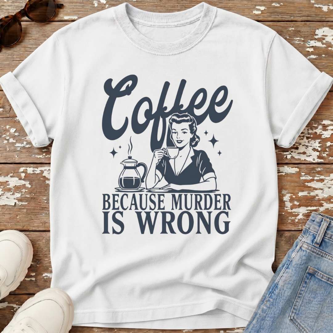 Coffee Murder T-Shirt