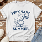 Pregnant Girl Summer T-Shirt
