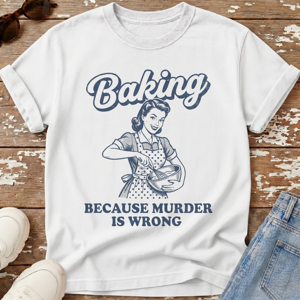 Baking Murder T-Shirt